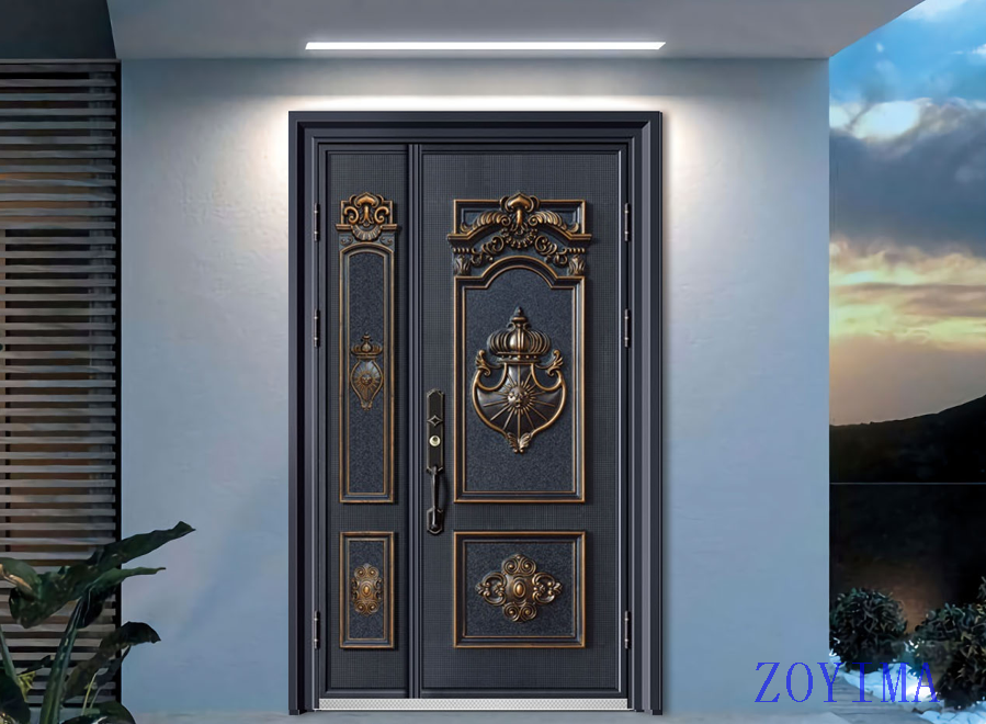 Z0YIMA/ G & K Great Door -Nigeria Luxry Competitive Glavanized Door ZYM-N8023