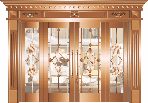 How to maintain copper doors?