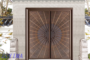 Z0YIMA/ G & K Great Door -High Quality Cast Aluminum Doors Supplier ZYM-Z9810