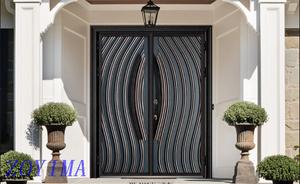 Z0YIMA/ G & K Great Door -Lxury Cast Aluminum Bullet-proof iron Security Door ZYM-Z9802