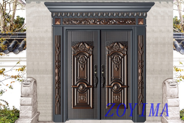 Z0YIMA/ G & K Great Door -Lxury Cast Aluminum Doors GK-8007