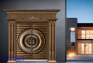 Z0YIMA/ G & K Great Door -Lxury Cast Aluminum Front Bullet-proof Door Z-9066