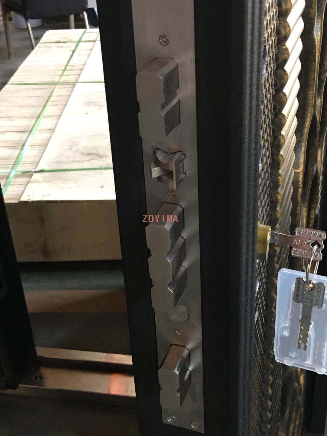 Z0YIMA/ G & K Great Door -Lxury High Quality Cast Aluminum Bullet-proof Doors Supplier ZYM-Z9808