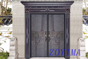 Z0YIMA/ G & K Great Door -Lxury Cast Aluminum Doors GK-8005