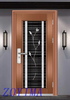 Z0YIMA/ G & K Great Door - Toughened Wrought Stainless Steel Glasses Purple Color Doors ZYM-S105