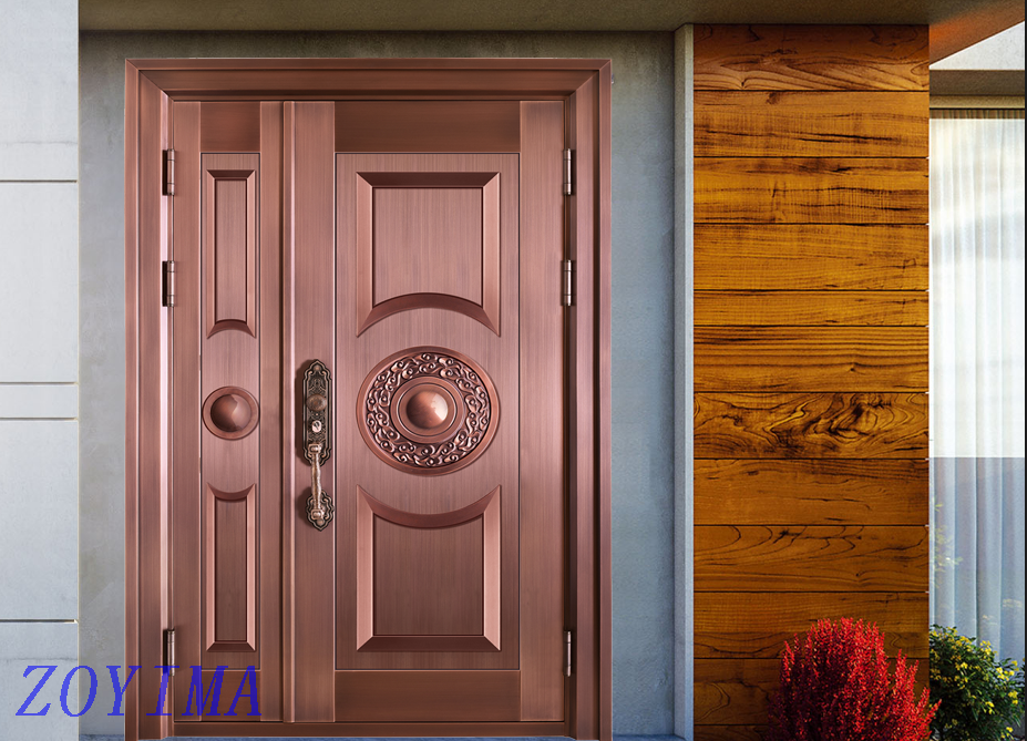 Z0YIMA/ G & K Great Door Pure Copper Door FD-T4